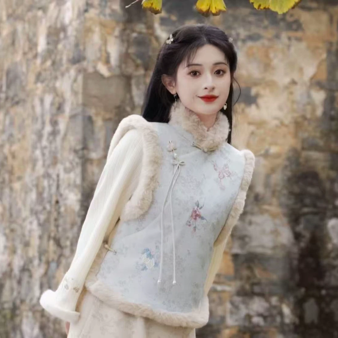 【马甲集合】百搭加绒秋冬文艺显瘦新中式马甲日常气质