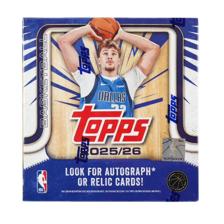 2025-26 Topps Basketball Mega 篮球 球星卡 单盒