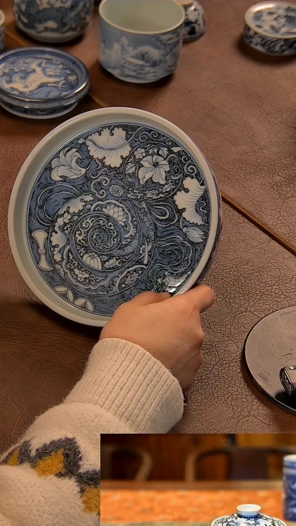 【闪购商品】青花瓷茶具斌芬陶瓷