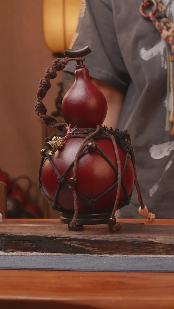 1385号精品大漆葫芦防腐防渗装水茶酒