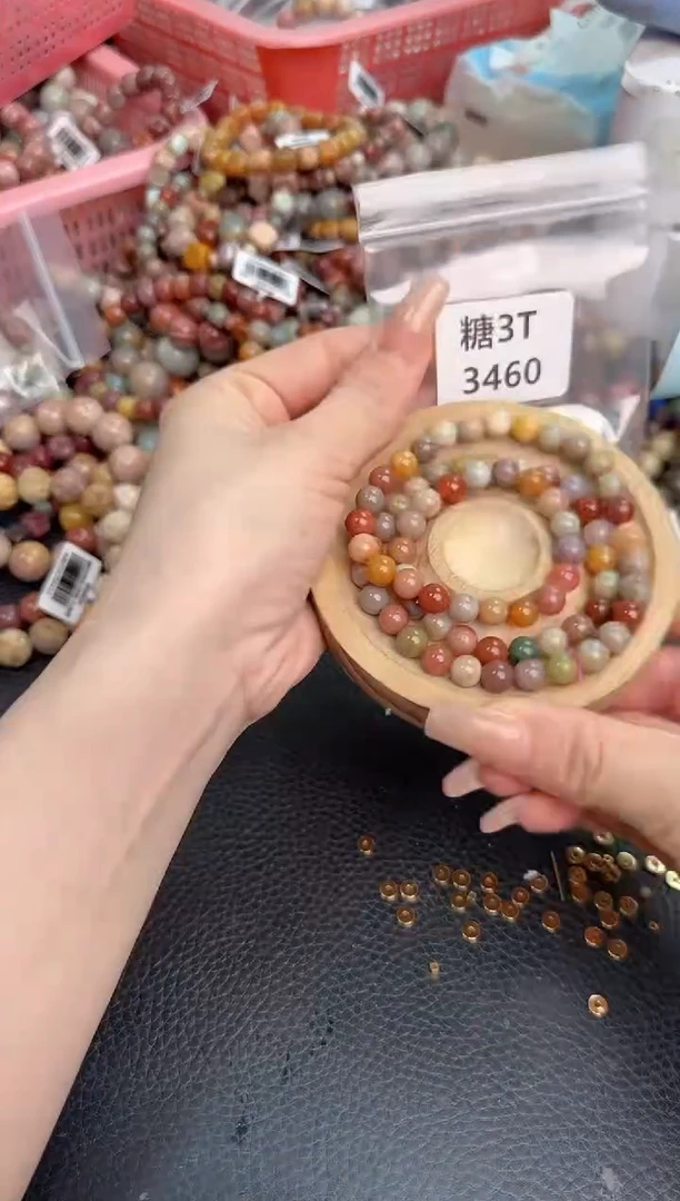 未镶嵌手链石英质玉月**?3T3460
