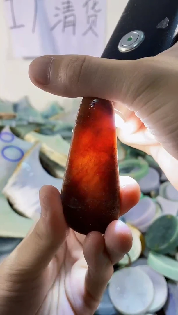 翡翠裸石纯天然A货翡翠233