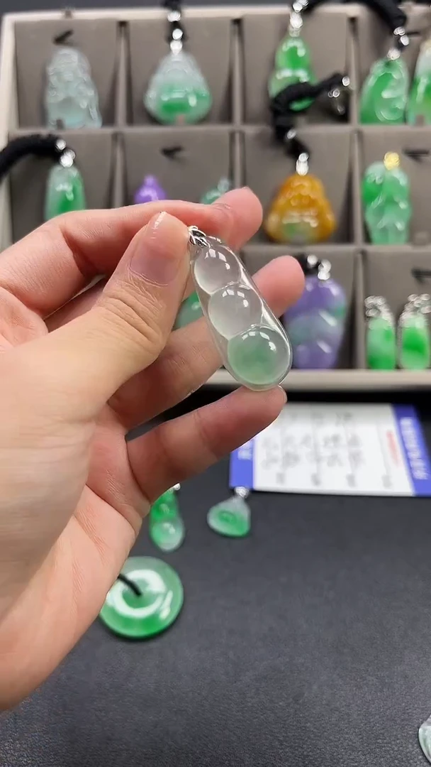 颈饰未镶嵌翡翠  所见即所得 一图一物