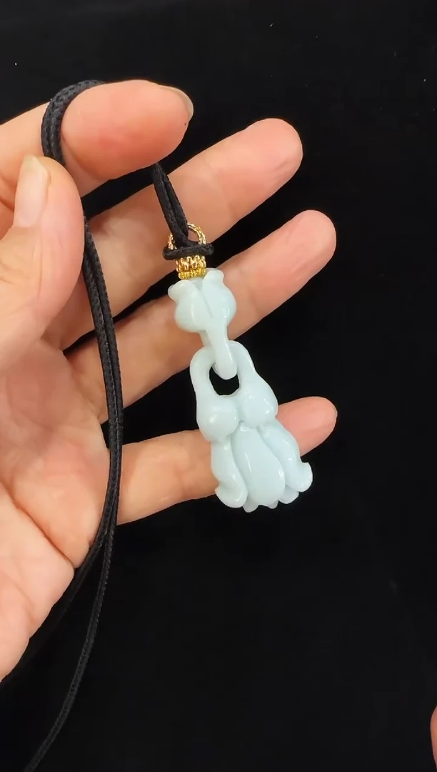 颈饰未镶嵌翡翠国风