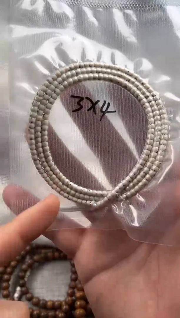 星月菩提吊坠3*4无月大留白河豚108