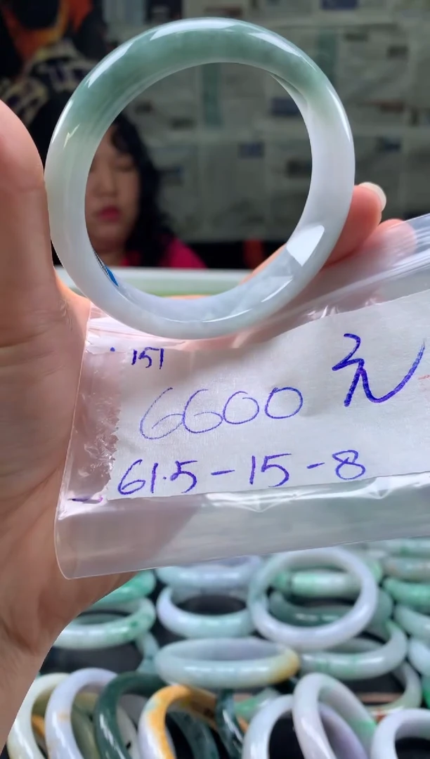 未镶嵌手镯翡翠元翡翠手镯 下单联系小耳机#157