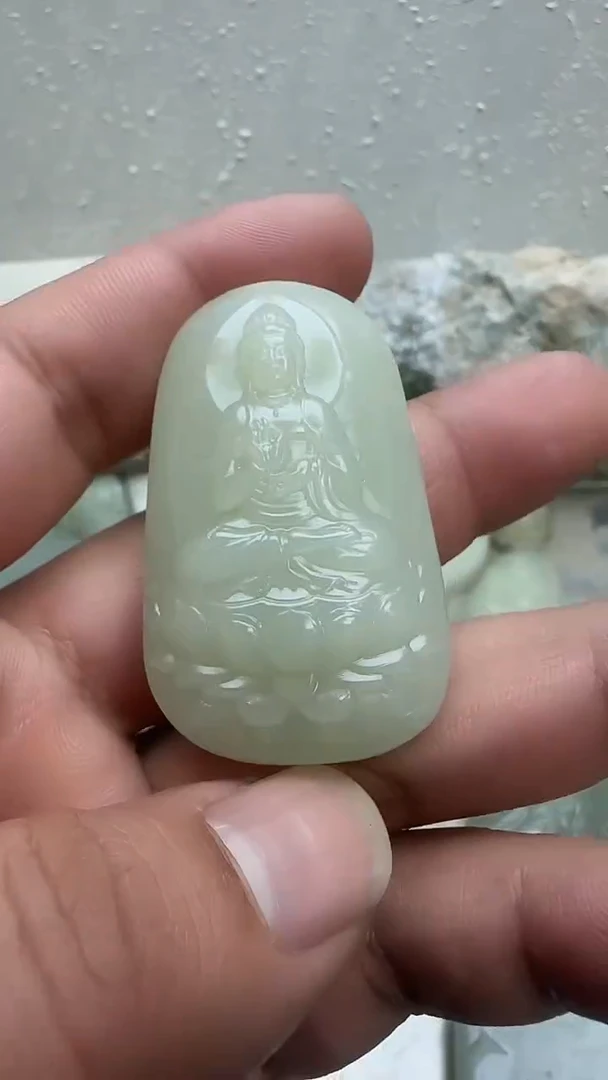 颈饰未镶嵌和田玉6