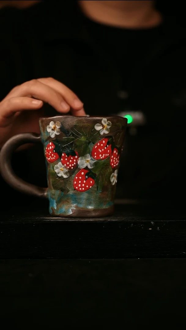 瓷片钟*胖遇瓷手作同款666