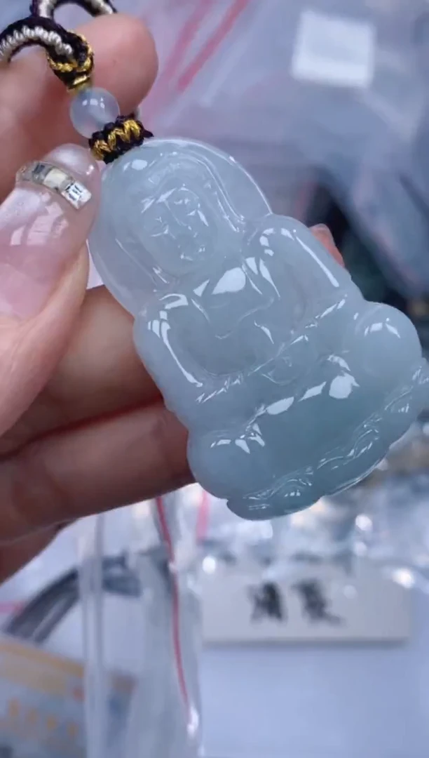 颈饰未镶嵌翡翠吊坠