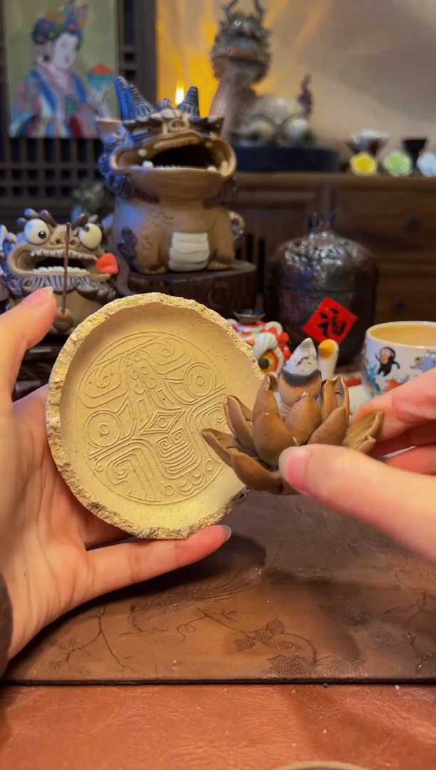 瓷片设计师款手工手作