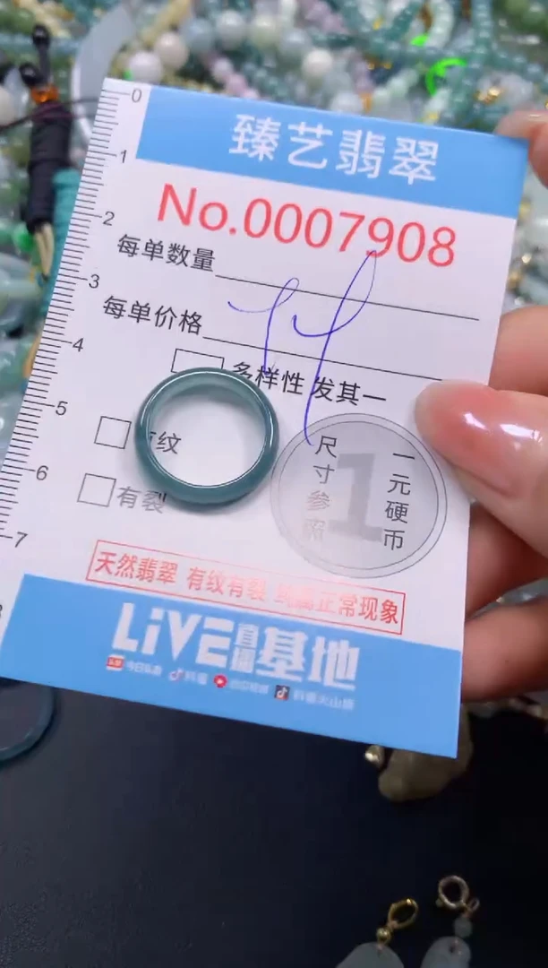 颈饰未镶嵌翡翠7908