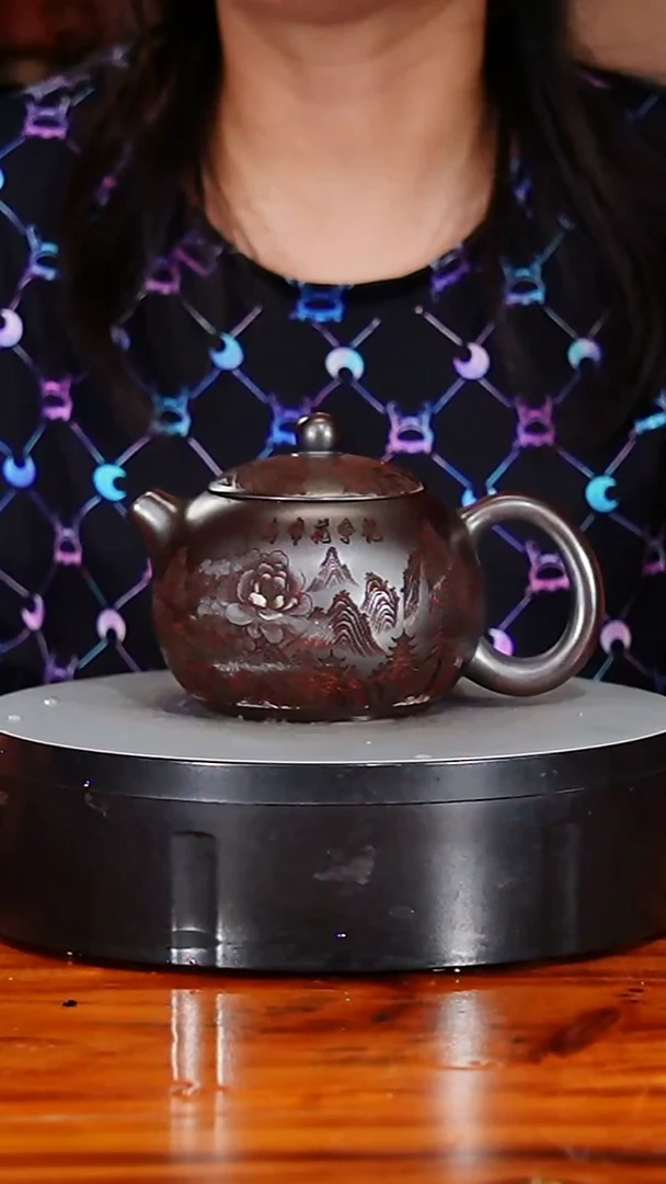 宜兴原矿紫砂壶茶壶370C