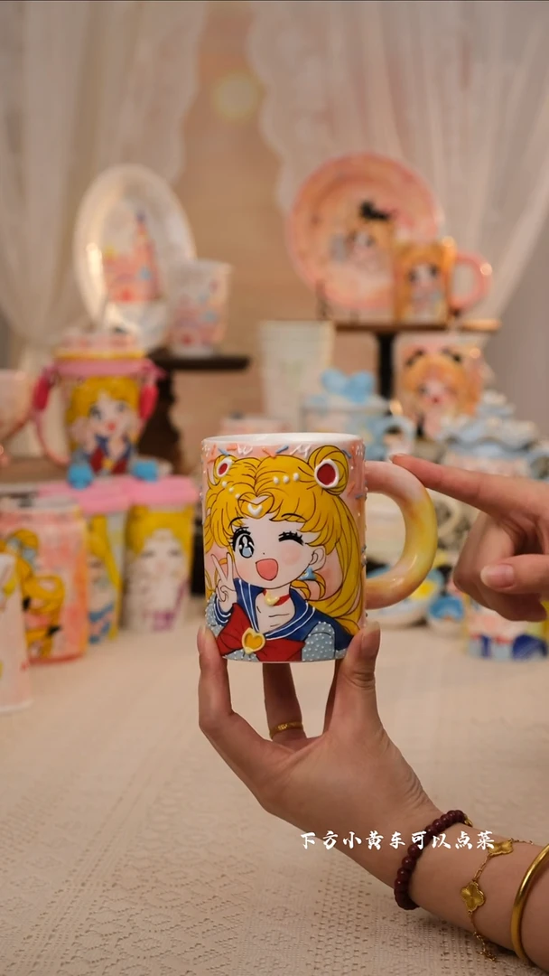 景德镇手工手绘创意设计款陶瓷