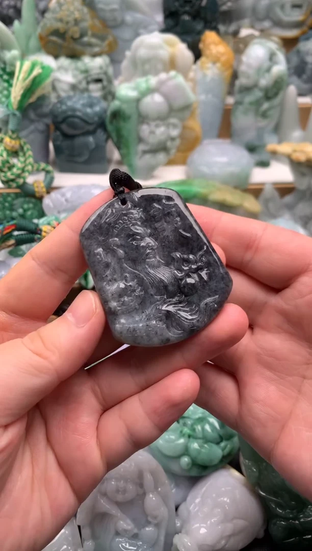 吊坠(不含链)未镶嵌翡翠1