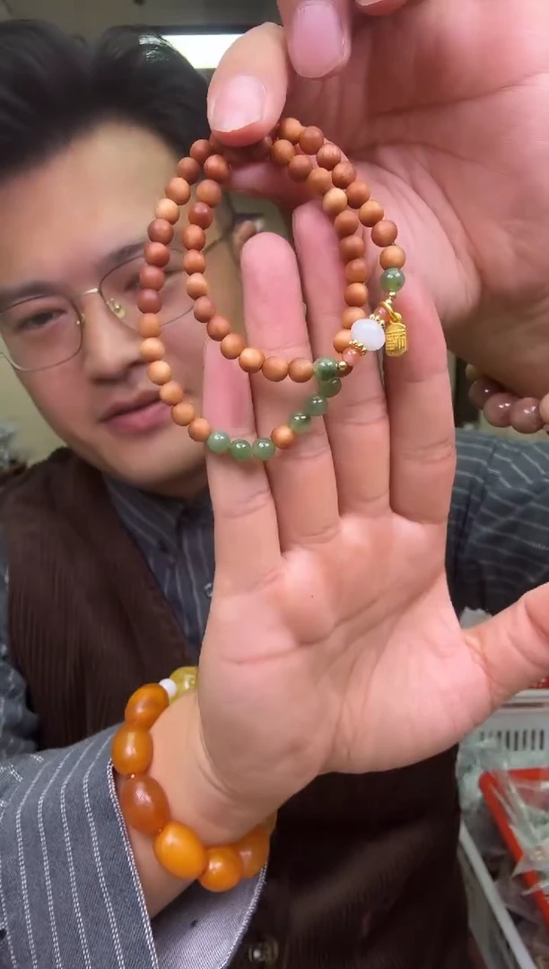 手串檀香木未镶嵌多样性发一件 194