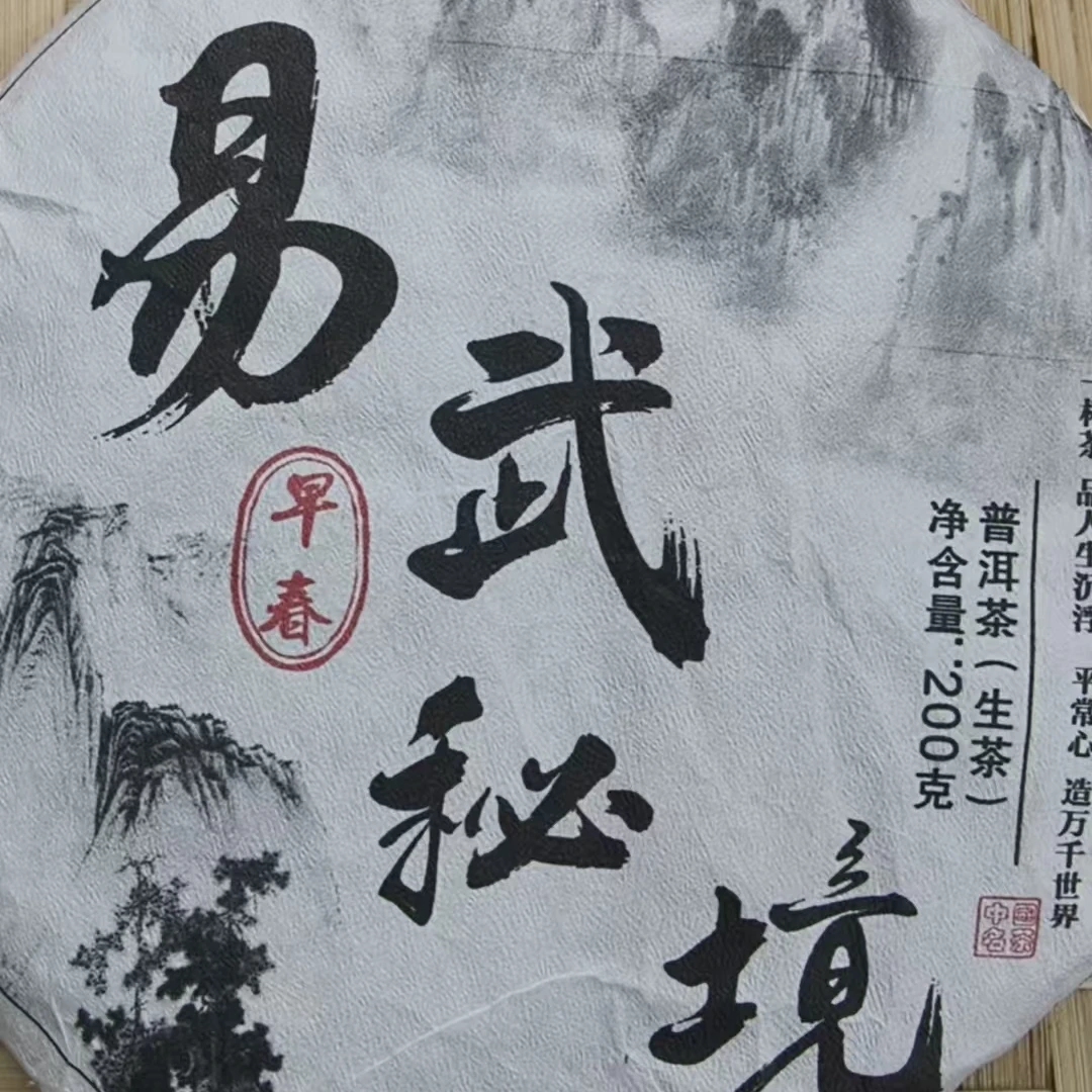 5月26日 200克*5饼 20年易武秘境 生茶饼茶 T3576