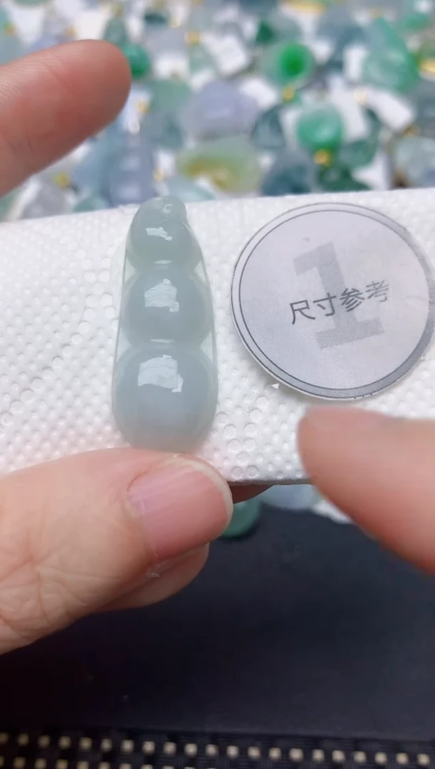 颈饰未镶嵌翡翠天然缅甸A货翡翠