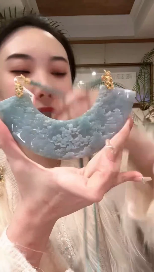 【闪购商品】翡翠颈饰未镶嵌国风