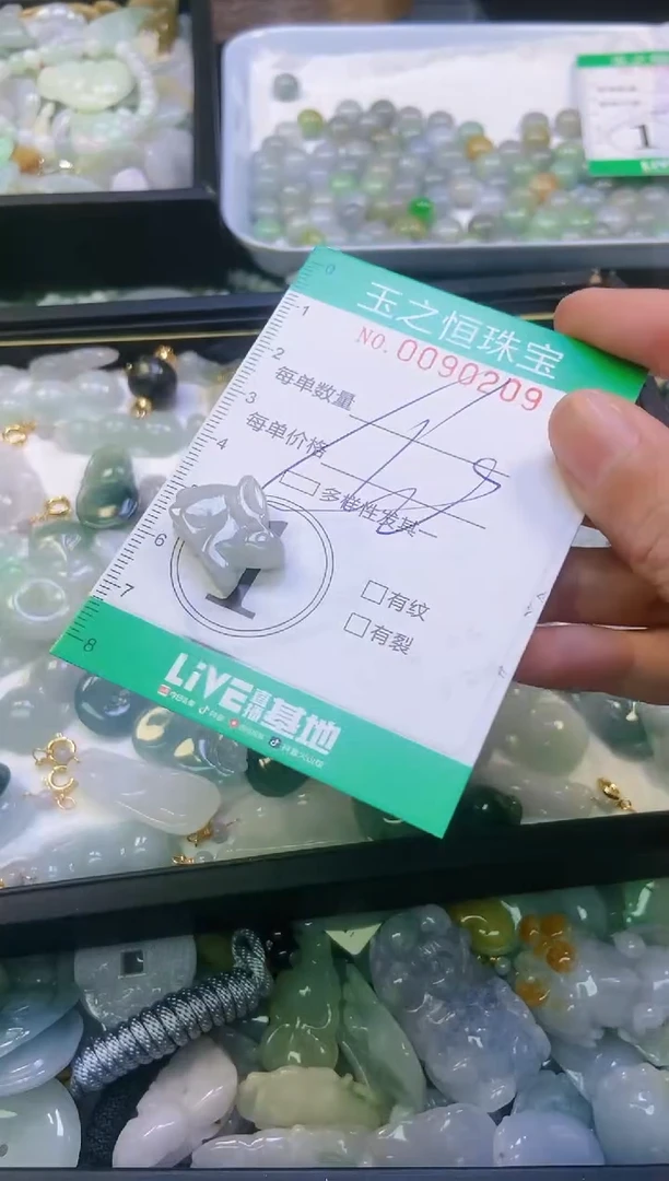 翡翠未镶嵌颈饰闪购0090209多样性发其一