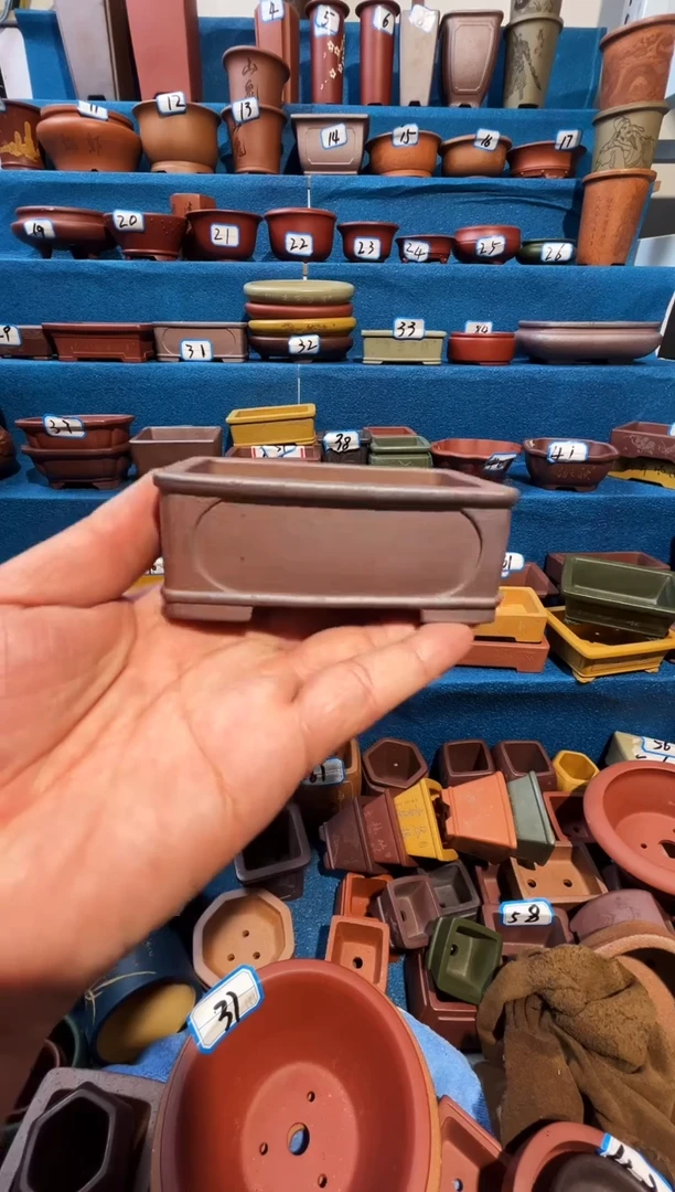 【闪购商品】紫砂紫砂花盆9*6*2.5