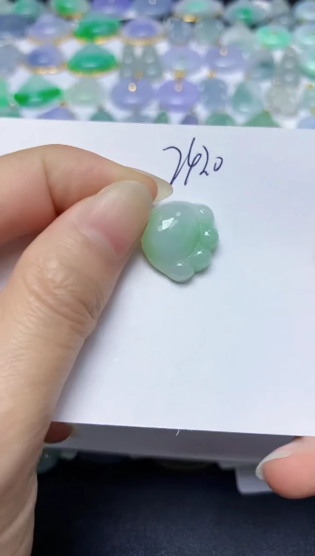 翡翠未镶嵌颈饰天然缅甸翡翠A货