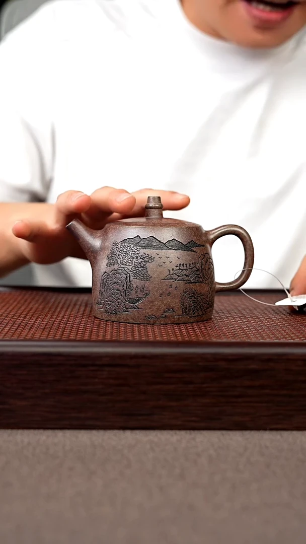 茶壶紫砂宜兴原矿手工紫砂壶