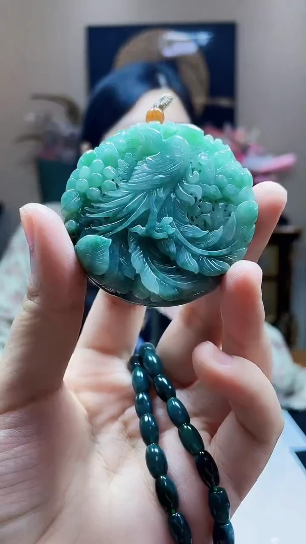 未镶嵌定制翡翠吊坠136