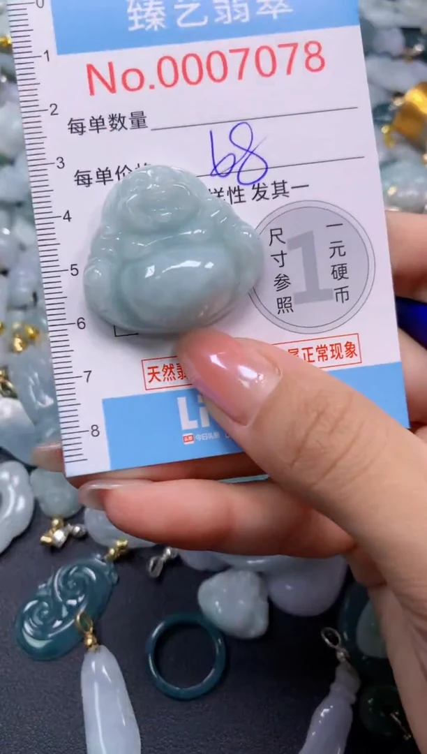 颈饰未镶嵌翡翠7078