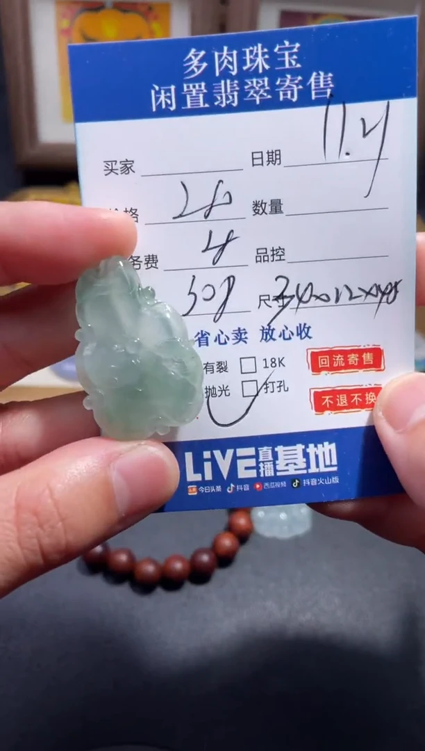 颈饰未镶嵌翡翠5