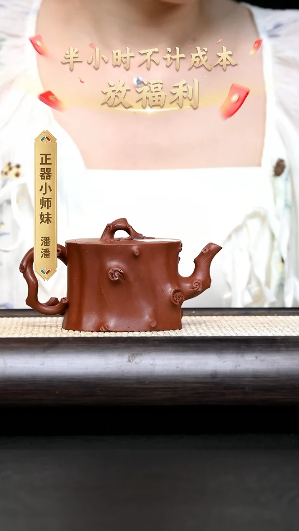 茶壶紫砂V***子CN8897 周欢 桂林梅桩