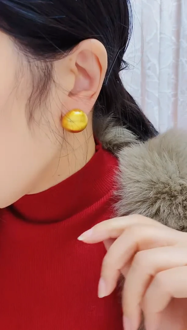 合金无057大嫂耳钉