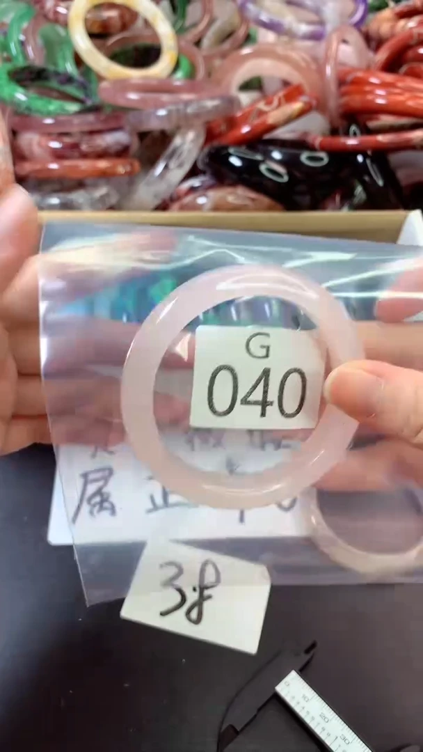 水晶手镯未镶嵌55手镯G040