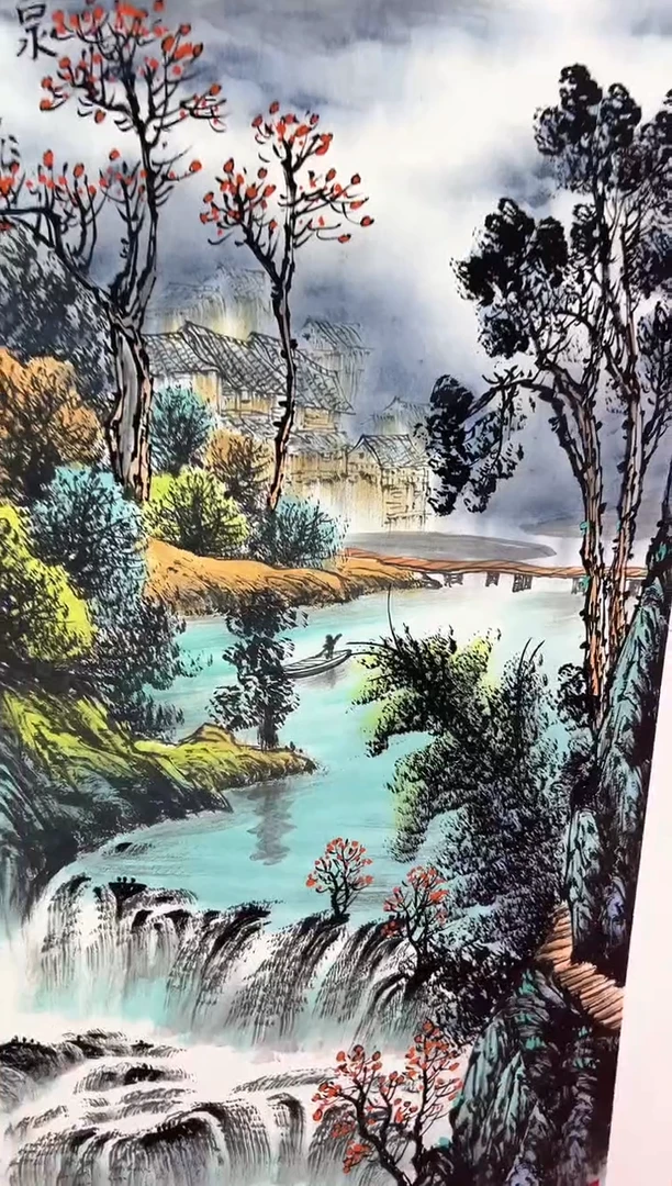 【闪购商品】国画道一老师亲笔绘画作品B39
