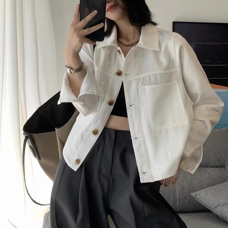 2025【SYY】严选●冰麻翻领外套