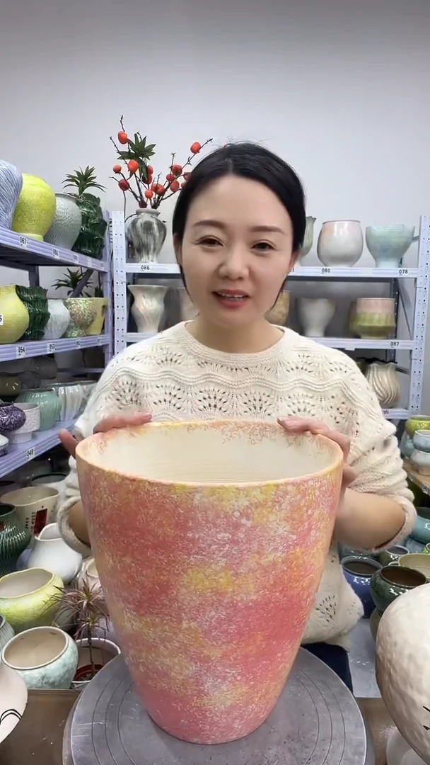 【12.9号】花盆链接 高： 27口：25