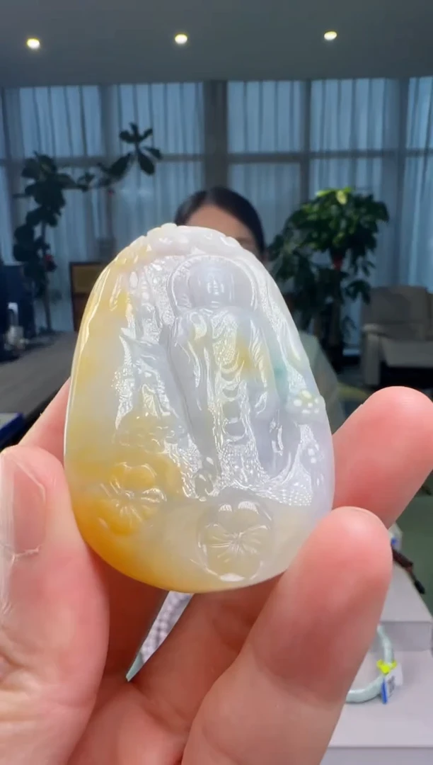 翡翠未镶嵌吊坠(不含链)DY@@60B7J17613