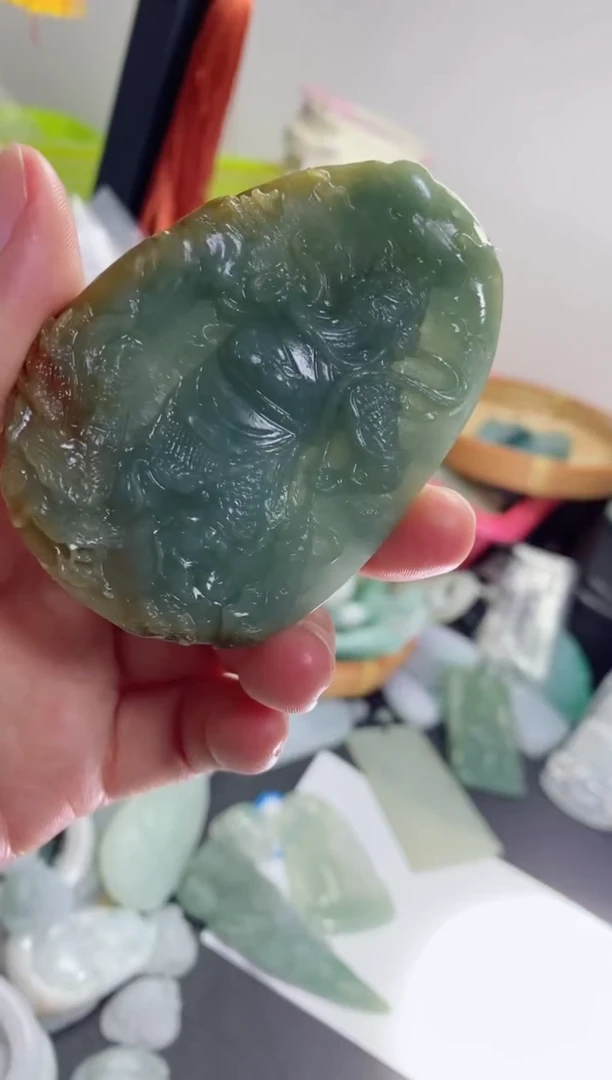 【闪购商品】定制翡翠定制毛货未镶嵌定制毛货03720