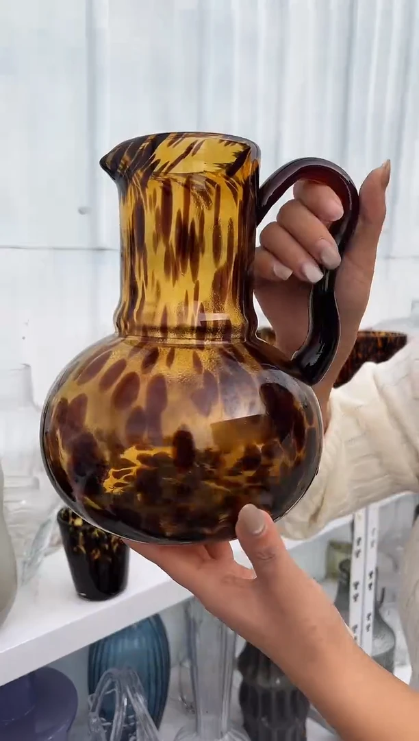 花瓶客厅餐桌插花装饰好物耳朵把手