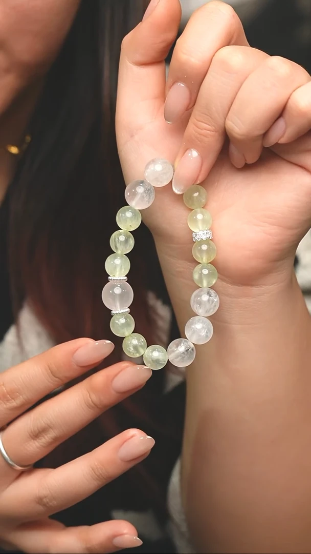 未镶嵌手链水晶青提奶盖39.9