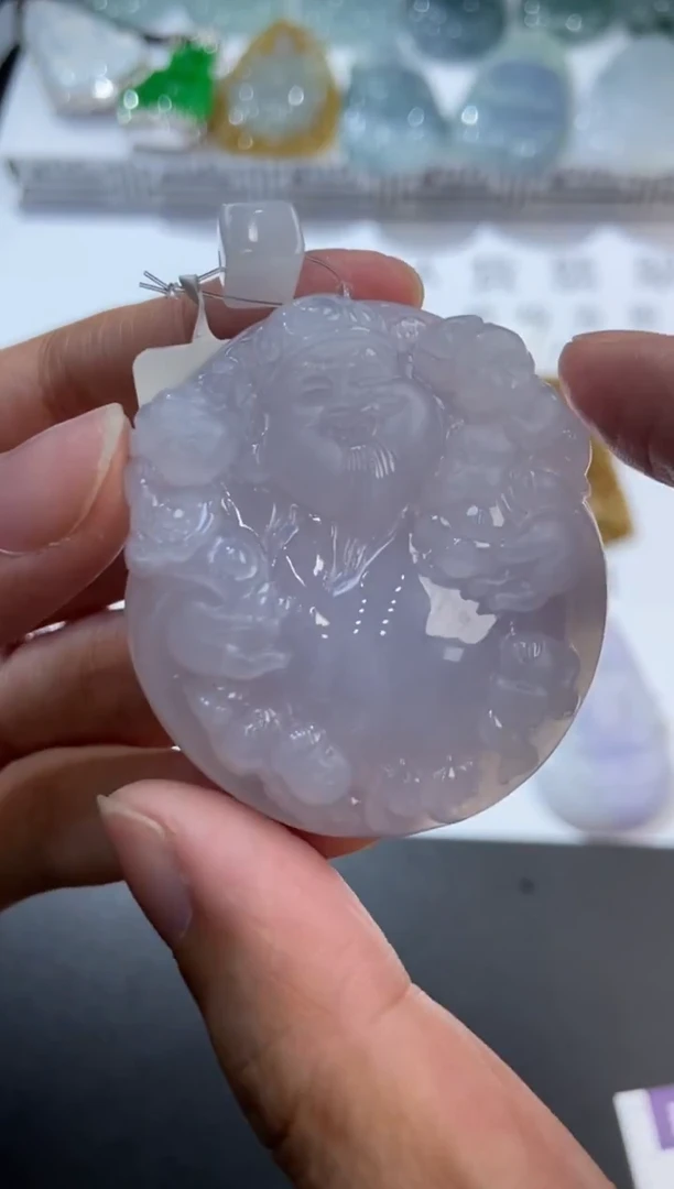 未镶嵌挂件翡翠375216     多人