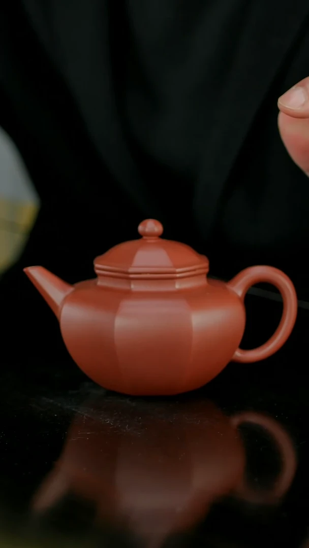 茶壶紫砂天***头八方水平高端紫砂壶