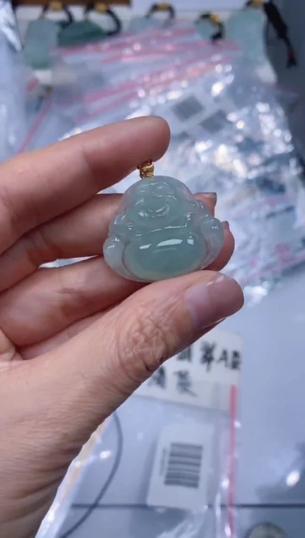 颈饰银S925镶嵌翡翠吊坠