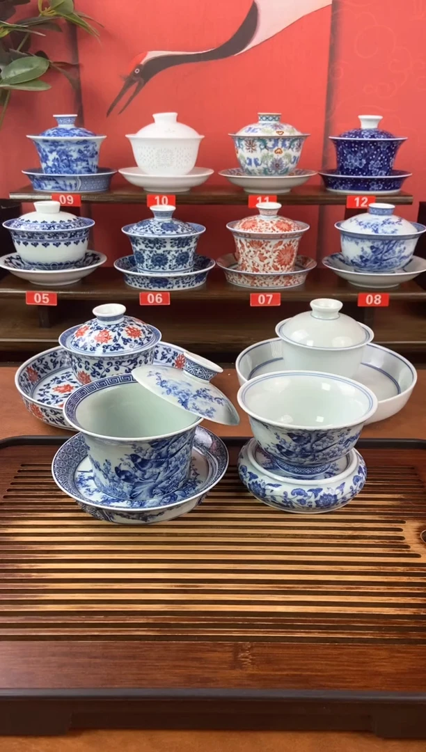 瓷器景德镇高温精选茶具