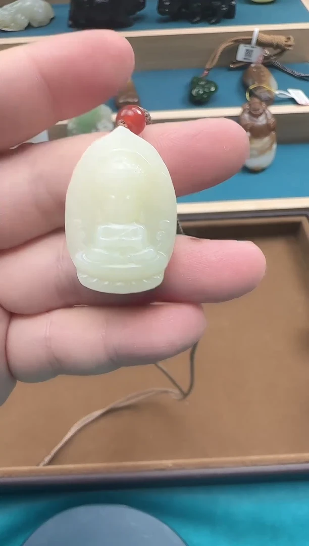 未镶嵌和田玉挂件和田黄玉宝宝佛