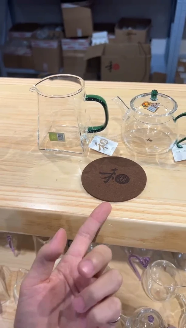 禾器-青云壶-墨绿色+瀚然墨绿+禾器杯垫