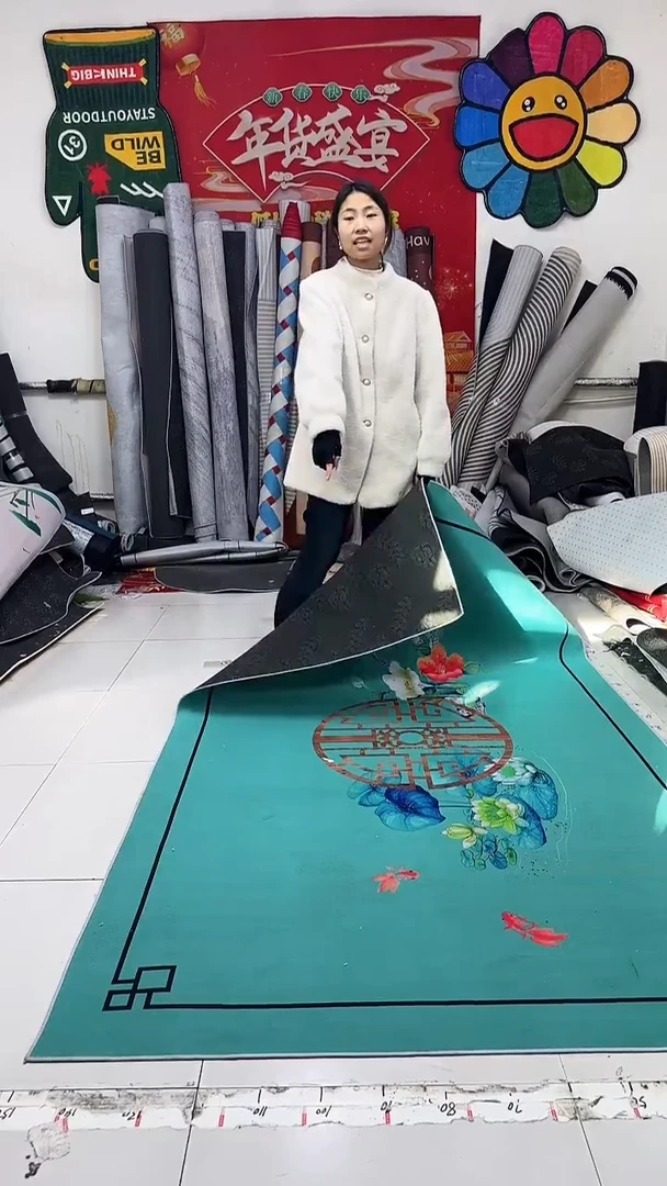 棉麻绒048 150*250