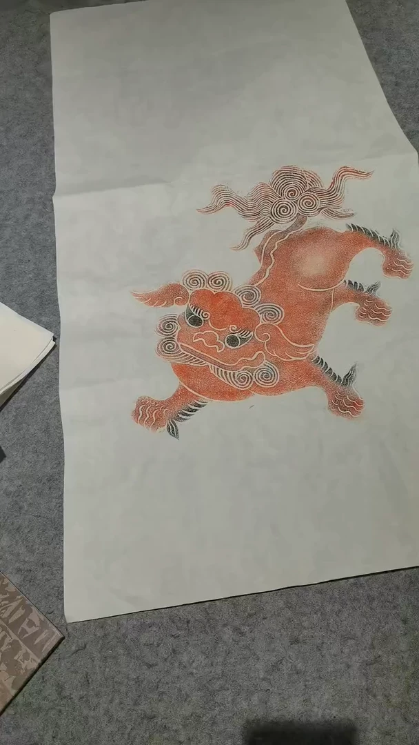 【闪购商品】昌化石印石事事如意狮子三尺