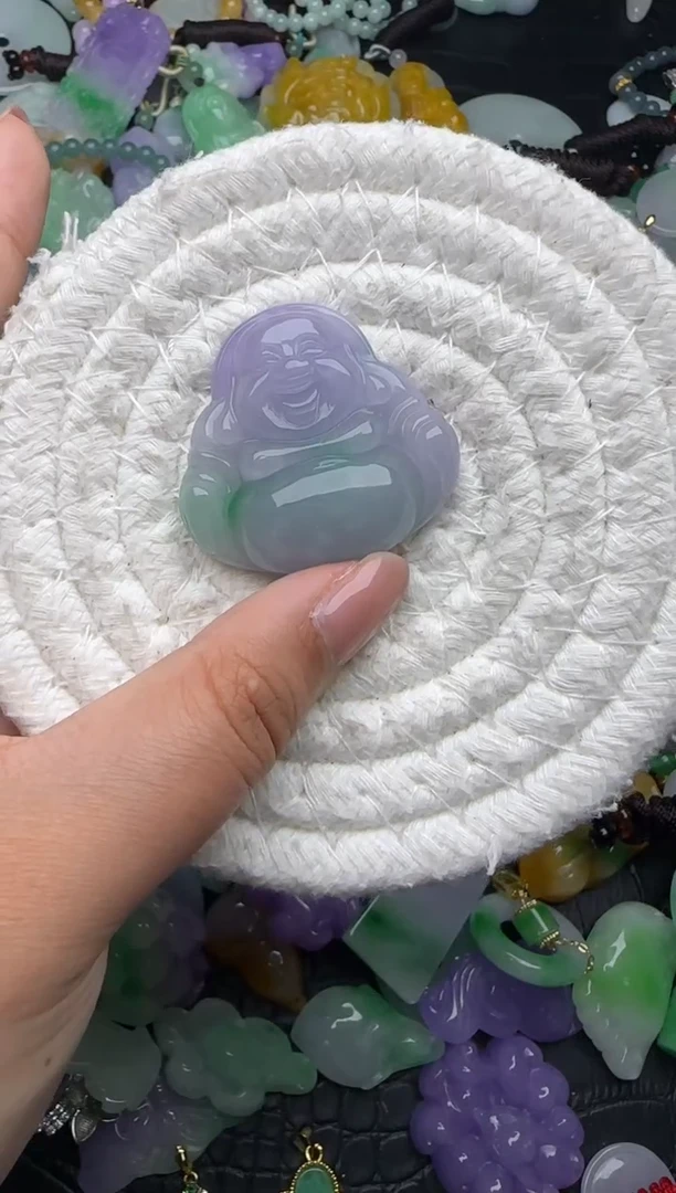 颈饰未镶嵌翡翠缅甸翡翠吊坠