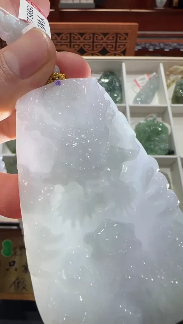 未镶嵌挂件翡翠A货翡翠多样性孤品