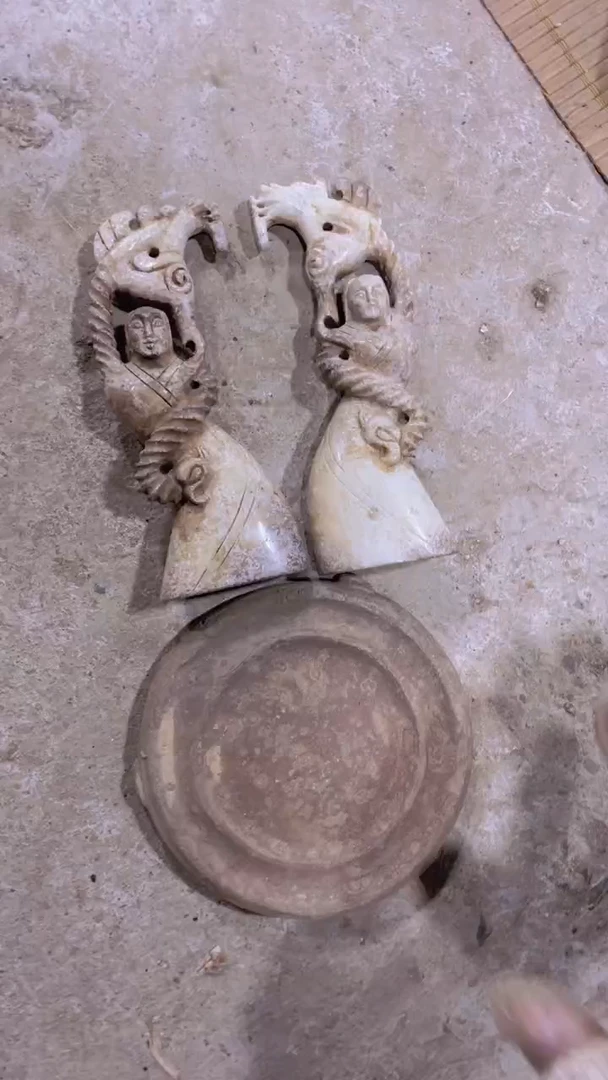 【闪购商品】瓷片手工，手绘，陶器